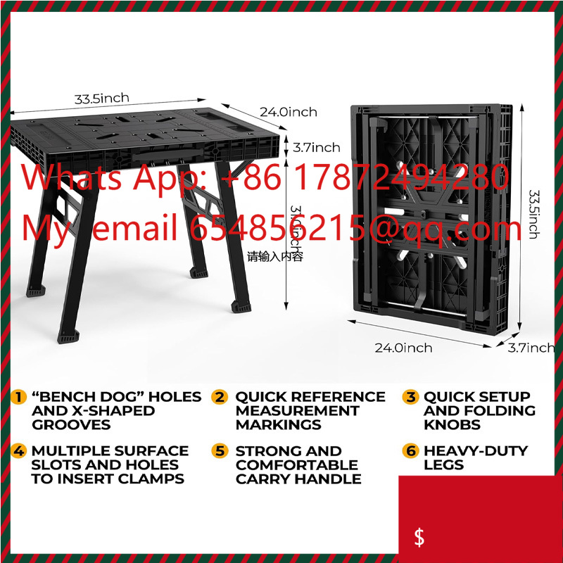 Workbench Portable Fold - منضدة عمل محمولة قابلة للطي سهلة