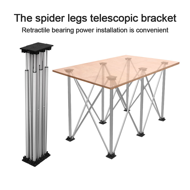 Workbench Portable Fold - قوس تلسكوبي سريع 4/6 أرجل طاولة