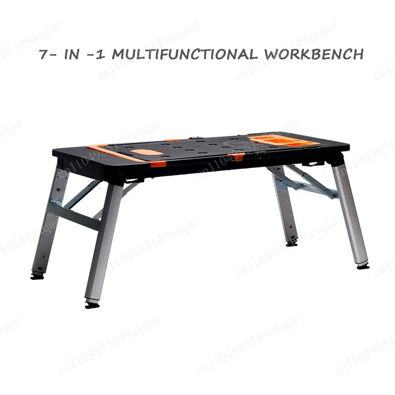 Workbench Portable Fold - طاولة عمل محمولة 7 في 1،