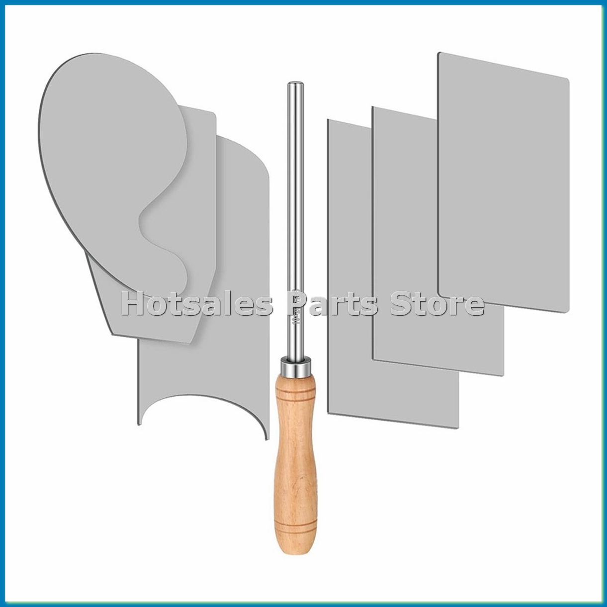 Card Scraper Cabinet - مكشطة وملمعة للخشب مع مجموعة من