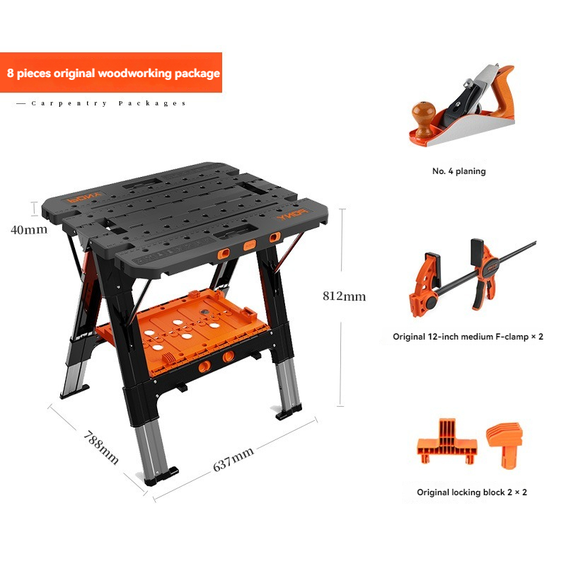 طاولة عمل محمولة قابلة للطي مع - مراجعة Workbench Portable Fold وسعره