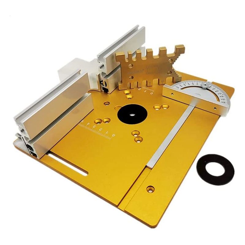 WORTHOWN-لوحة إدخال محسنة من ا - مراجعة Router Table Insert وسعره