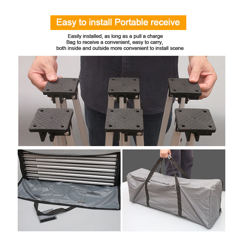 قوس تلسكوبي سريع 4/6 أرجل طاول - مراجعة Workbench Portable Fold وسعره