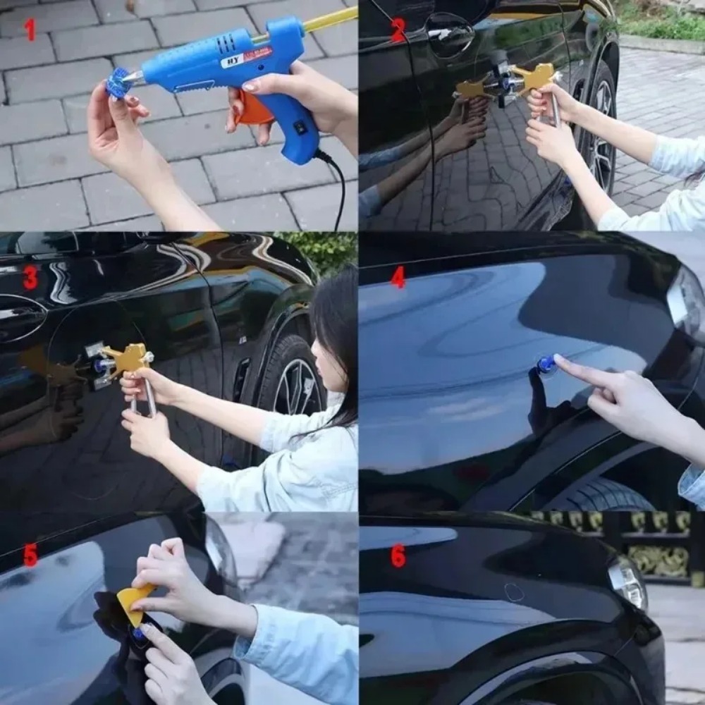 طقم أدوات إصلاح انبعاجات السيا - مراجعة Car Workshop Tools Kit وسعره