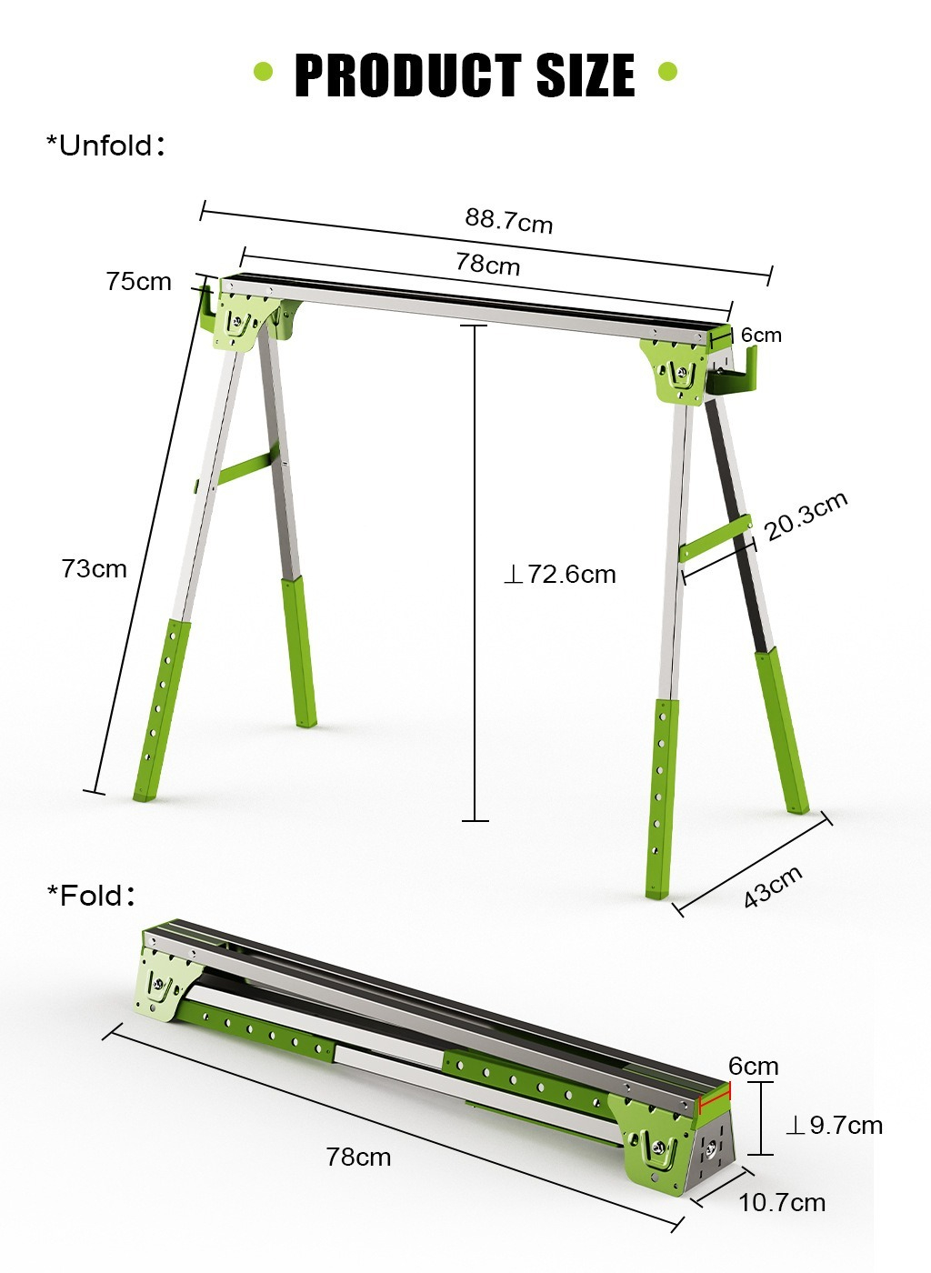 حامل منشار/منشار معدني، منضدة  - مراجعة Workbench Portable Fold وسعره