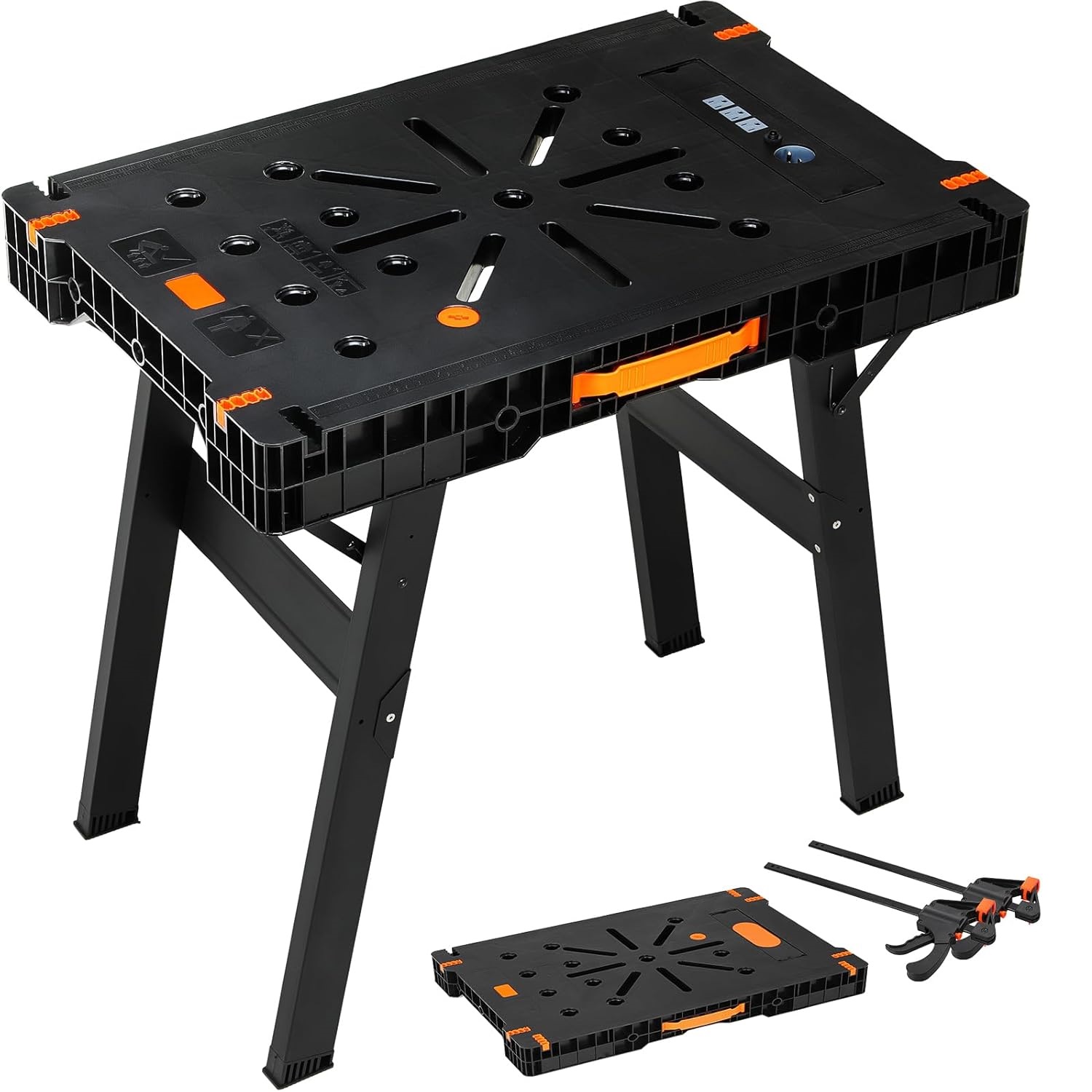 طاولة عمل قابلة للطي مع مشابك  - مراجعة Workbench Portable Fold وسعره