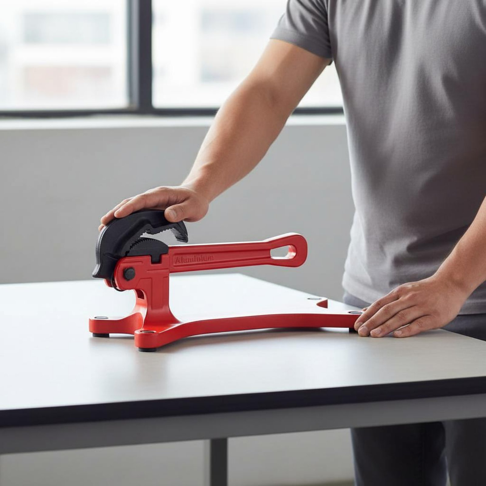 مفتاح أنابيب ذاتي القفل محمول  - مراجعة Hand Tools In Workshop وسعره