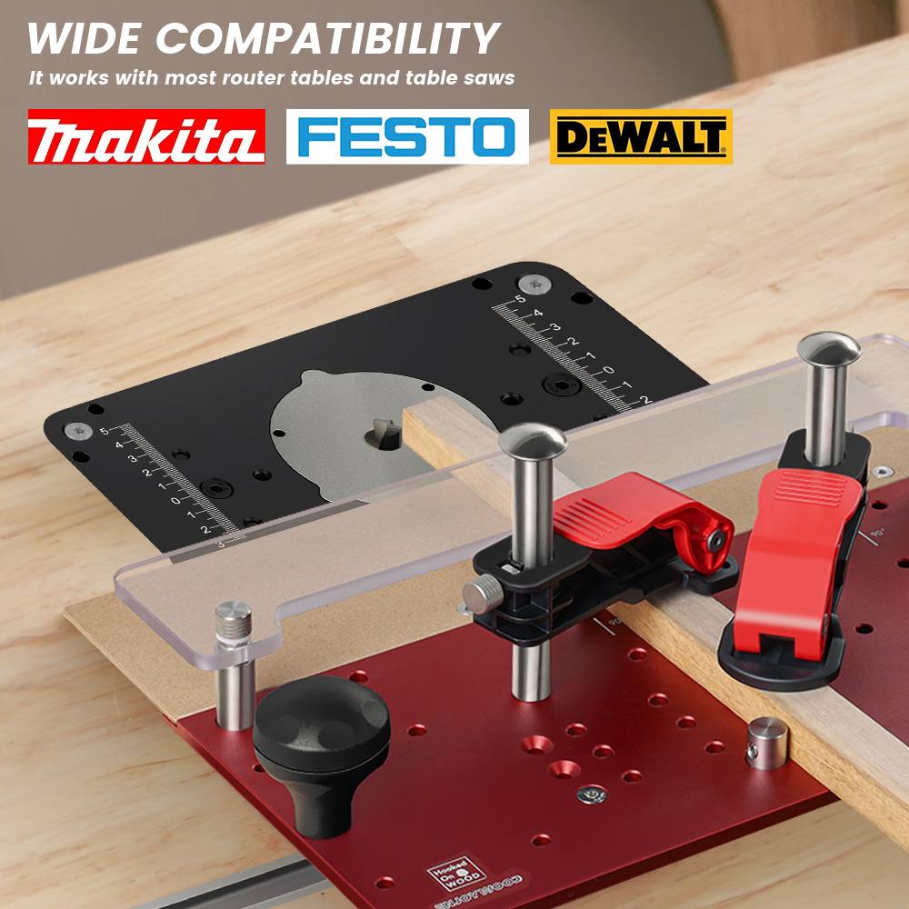 دليل قضبان النجارة الخشبية لمف - مراجعة Router Table Insert وسعره