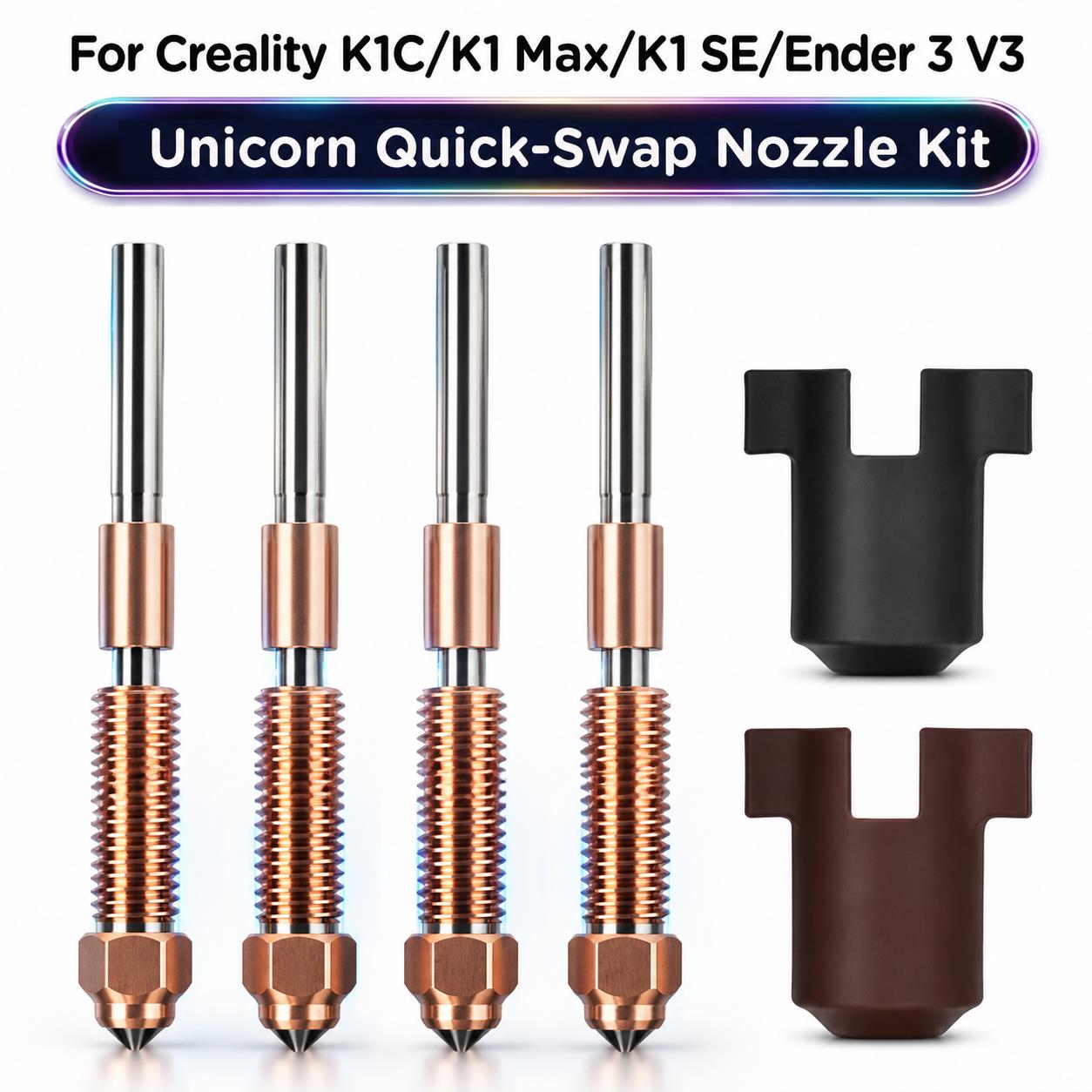 فوهة لطابعات كرياليتي K1C K1 M - مراجعة Creality Printer Ender 3 V3 وسعره