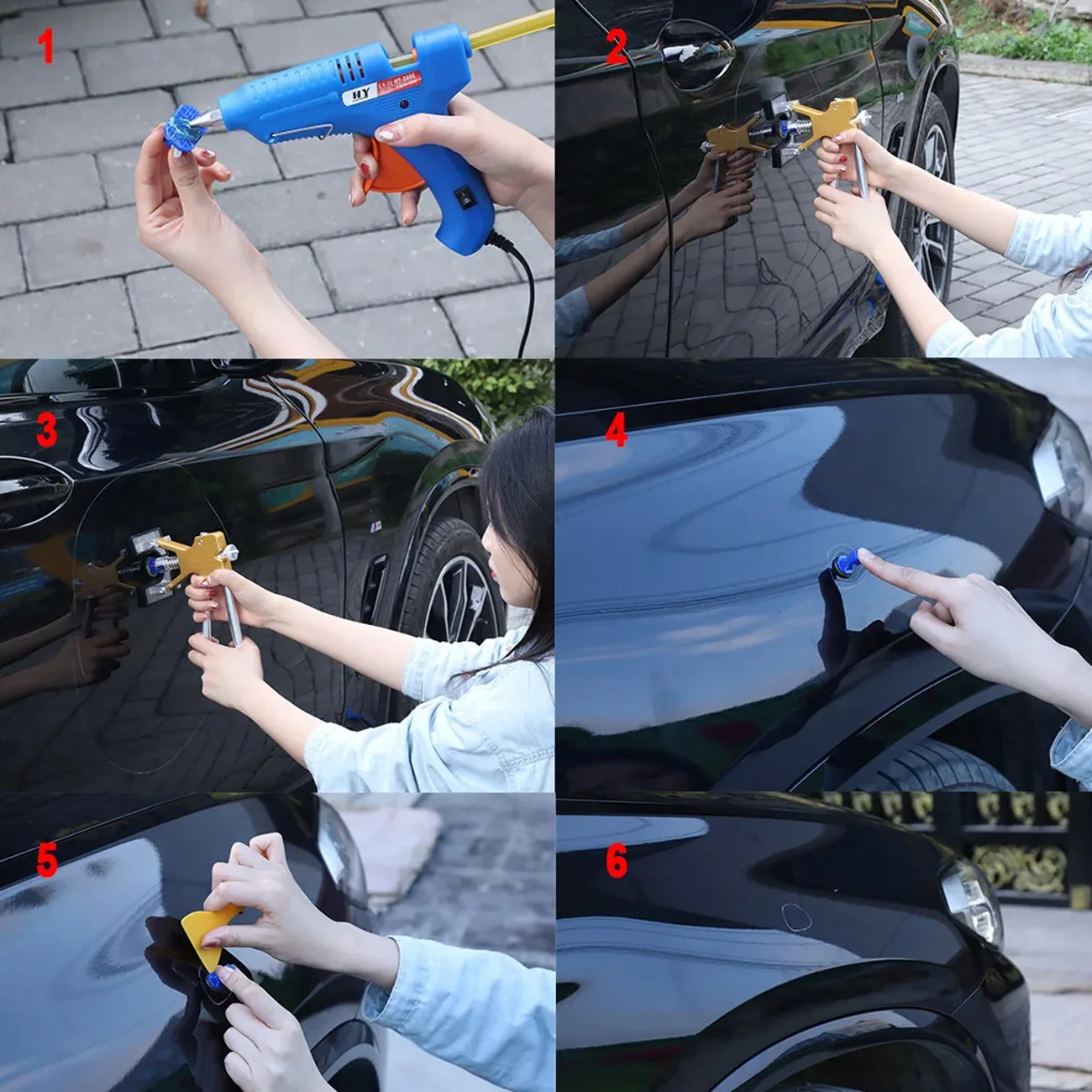 مجموعة أدوات إزالة الخدوش بدون - مراجعة Car Workshop Tools Kit وسعره