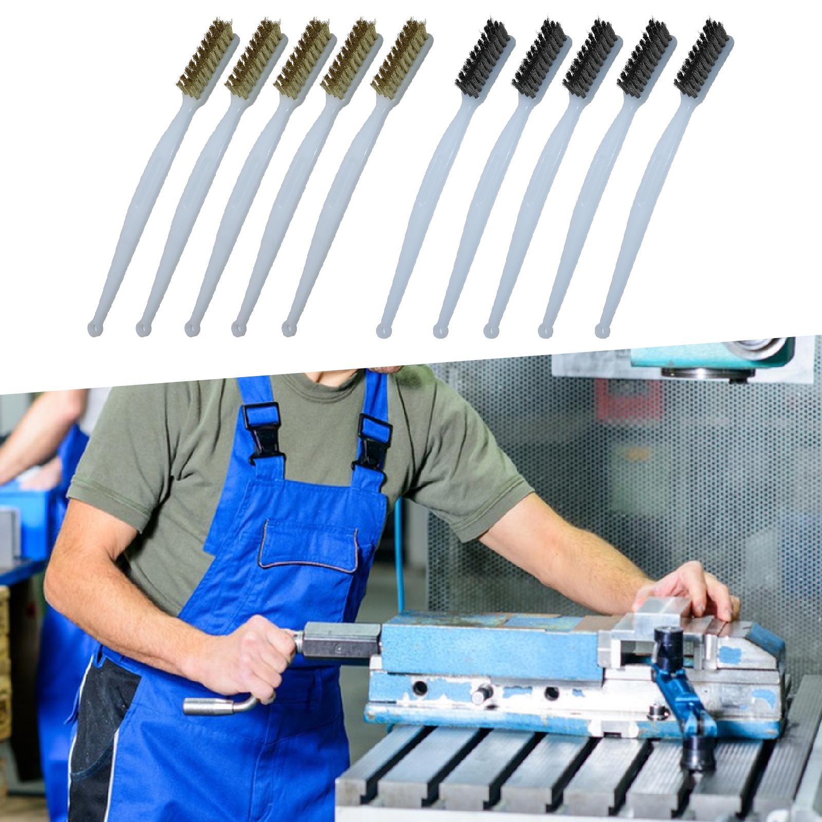 مجموعة فرشاة سلكية بشعيرات نحا - مراجعة Workshop Cleaning Tools وسعره