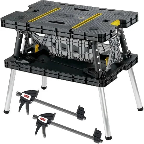 منضدة تخزين أدوات طاولة العمل  - مراجعة Workbench Portable Fold وسعره