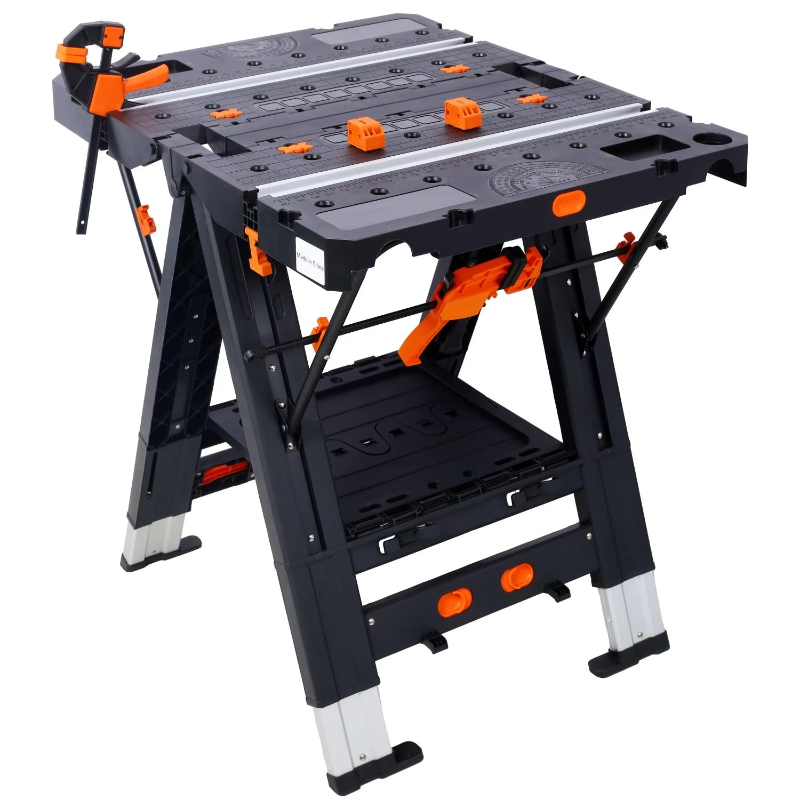 طاولة عمل قابلة للطي 2 في 1 مح - مراجعة Workbench Portable Fold وسعره