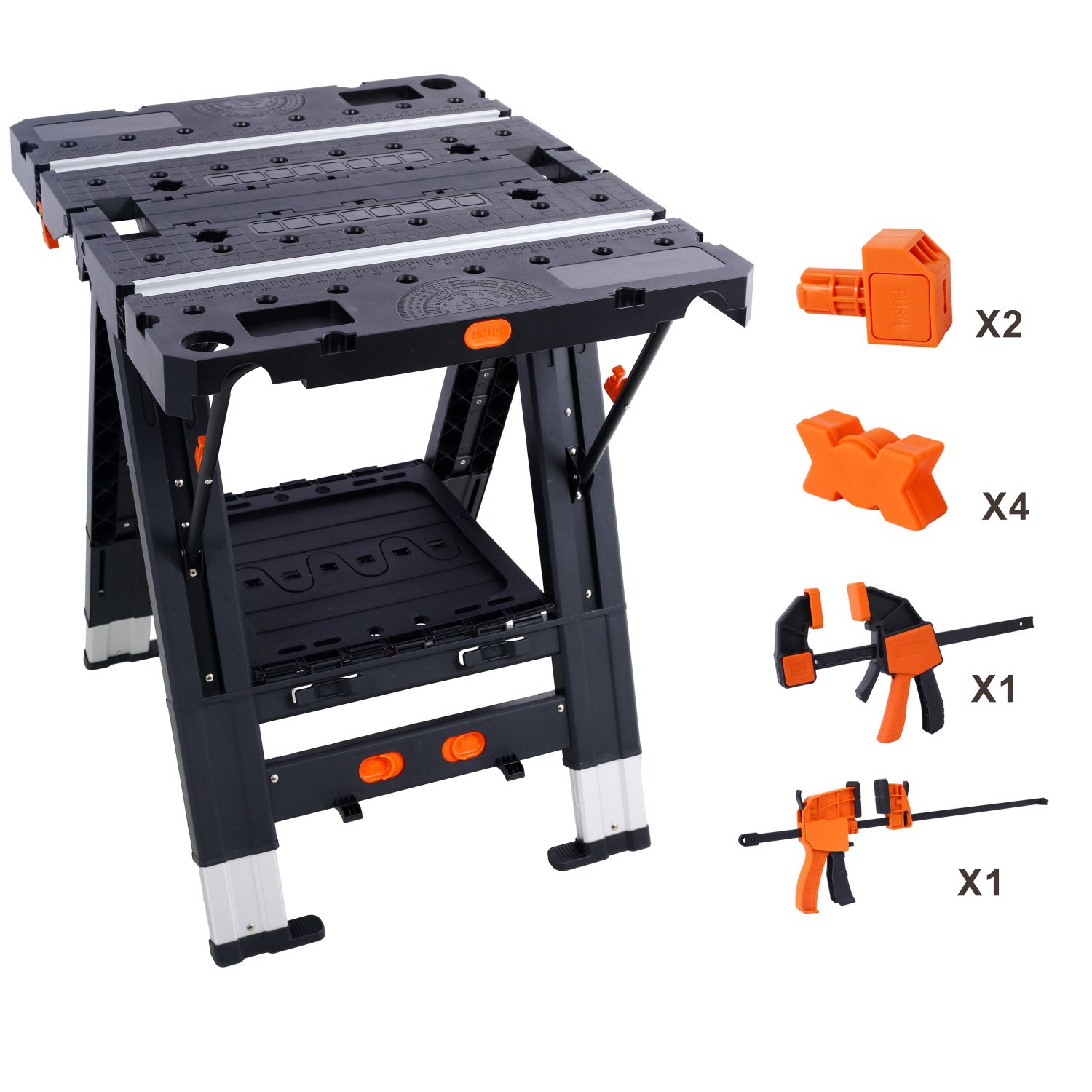 طاولة عمل قابلة للطي 2 في 1 مح - مراجعة Workbench Portable Fold وسعره
