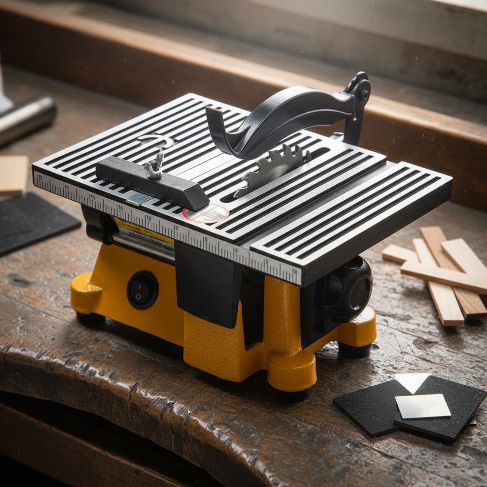 منشار طاولة صغير محمول، آلة قط - مراجعة Workshop Tools Machine وسعره